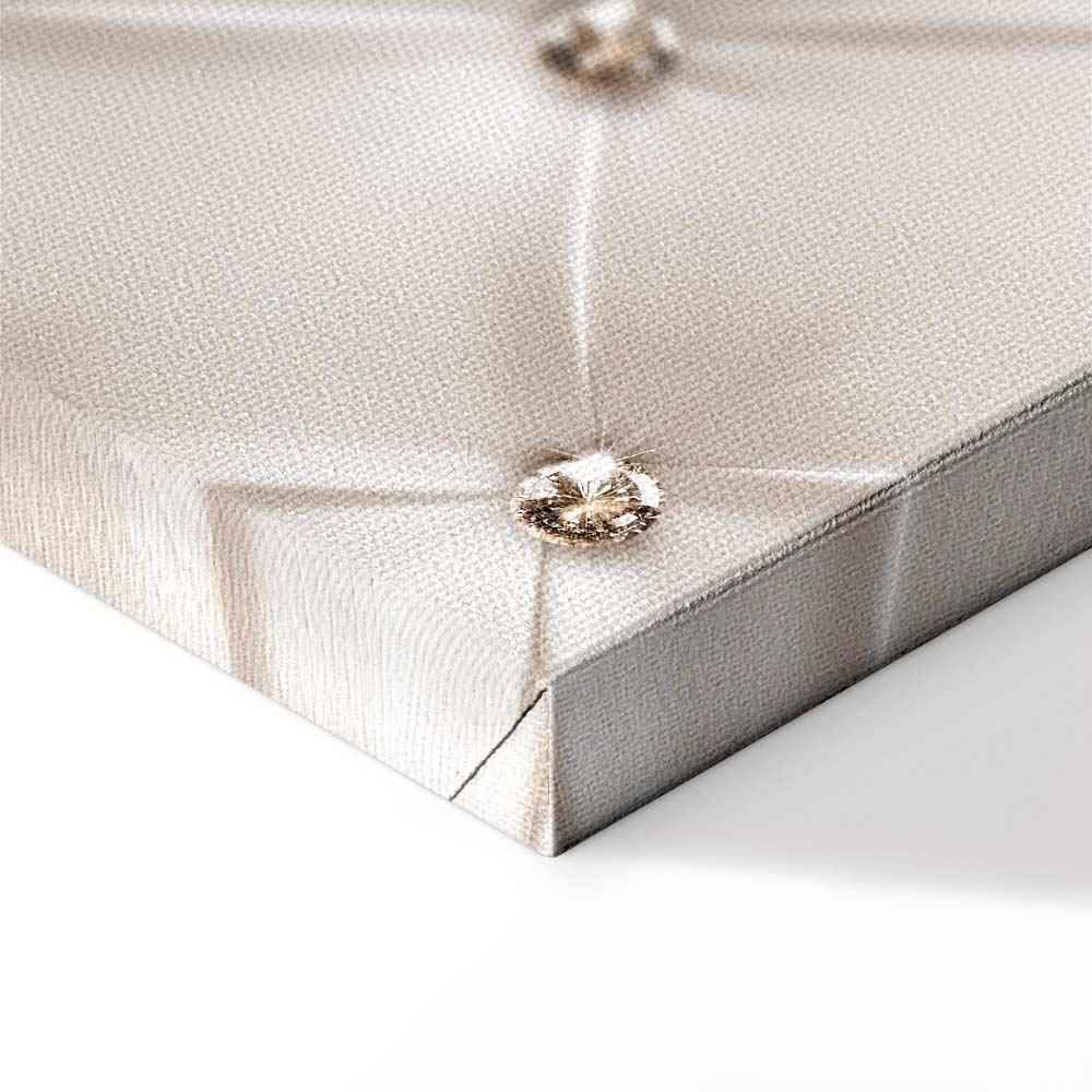 Leinwandbild - Diamond Lilies (1 Part) Vertical