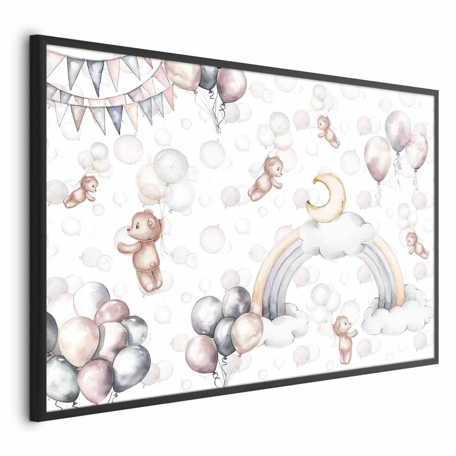 Poster - Bears in the Sky Artgeist