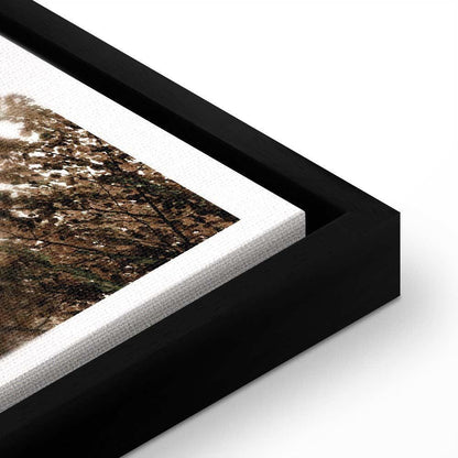 Leinwandbild - Sepia Park (1 Part) Vertical