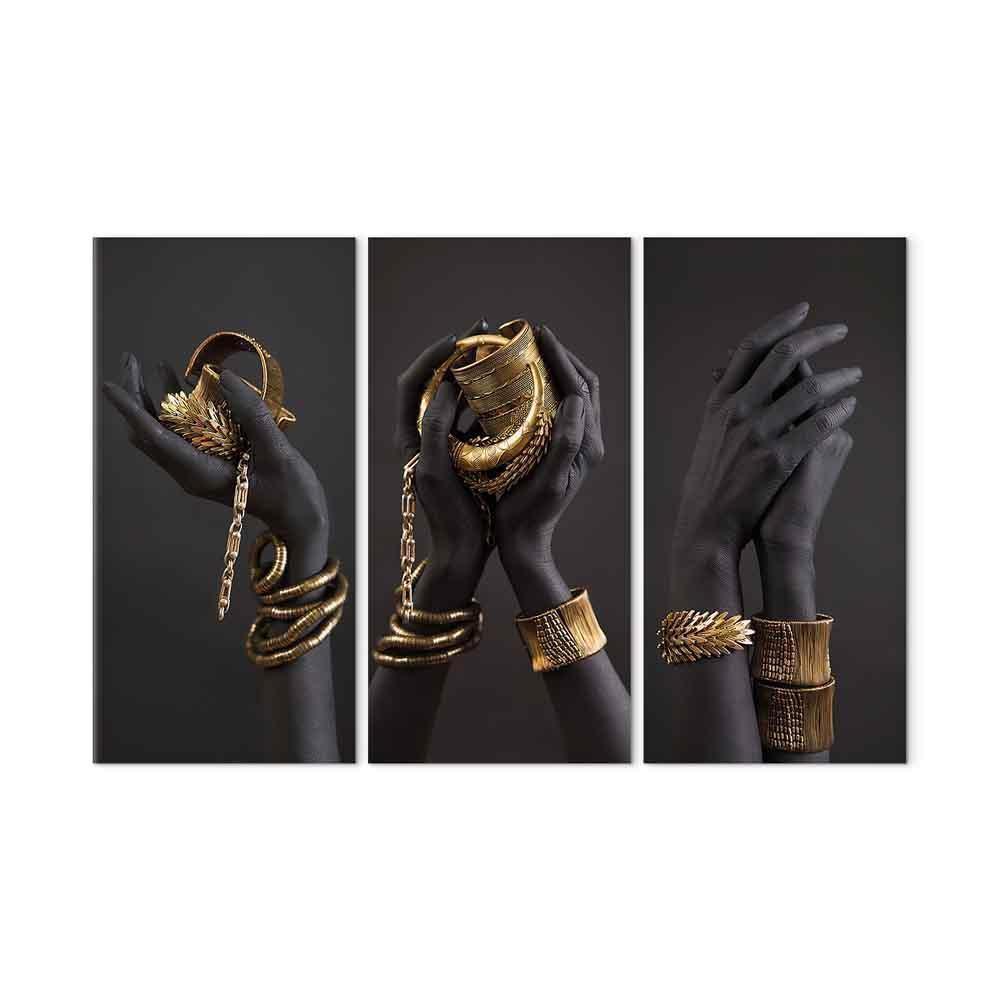 Leinwandbild - Midass Touch (3 Parts)