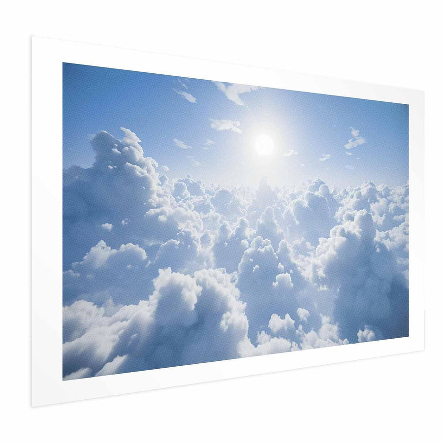 Poster - Heavenly Peace: Warm Sun Rays Artgeist