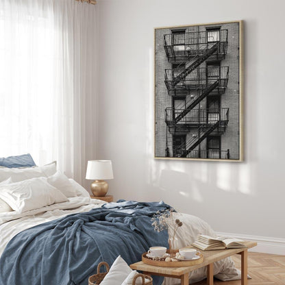 Leinwandbild - Emergency Exit (1 Part) Vertical