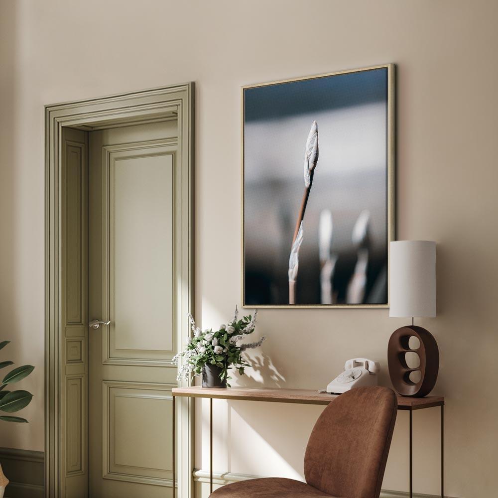 Leinwandbild - Botanical Minimalism (1 Part) Vertical