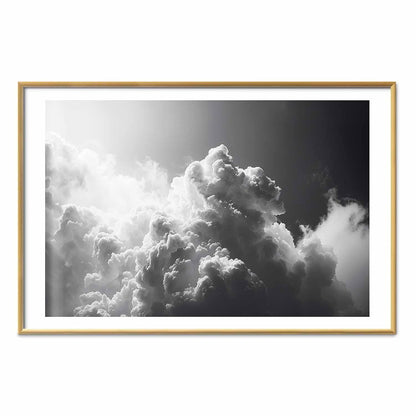 Poster - Extraordinary Phenomenon: The Sun Illuminating Dark Clouds