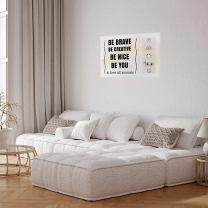 Poster - Be Yourself Artgeist