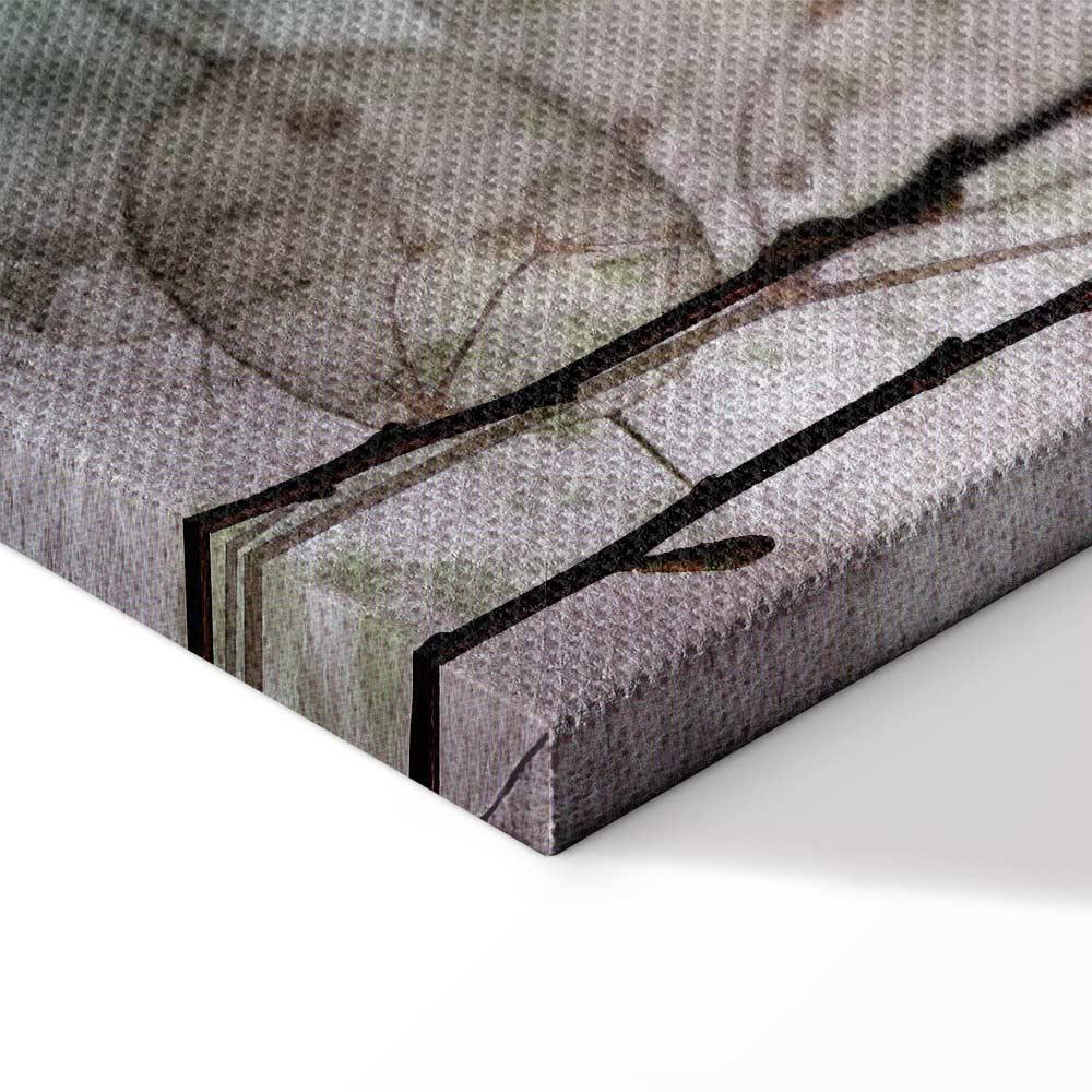 Leinwandbild - Lunaria Fruits (1 Part) Vertical