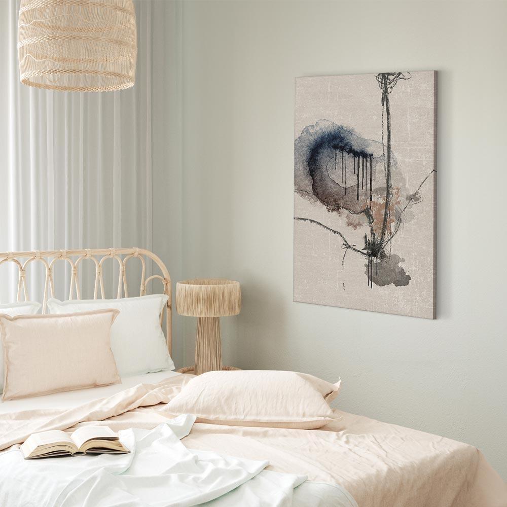 Leinwandbild - Watercolor Stained Glass (1 Part) Vertical