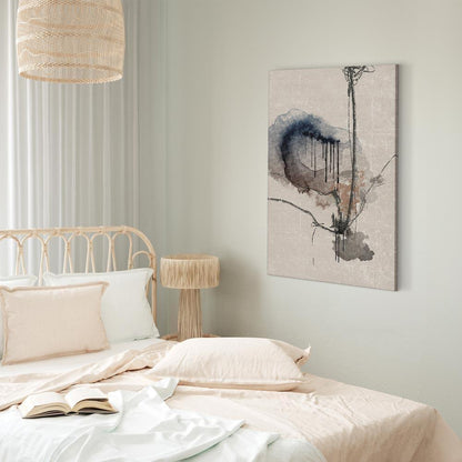 Leinwandbild - Watercolor Stained Glass (1 Part) Vertical