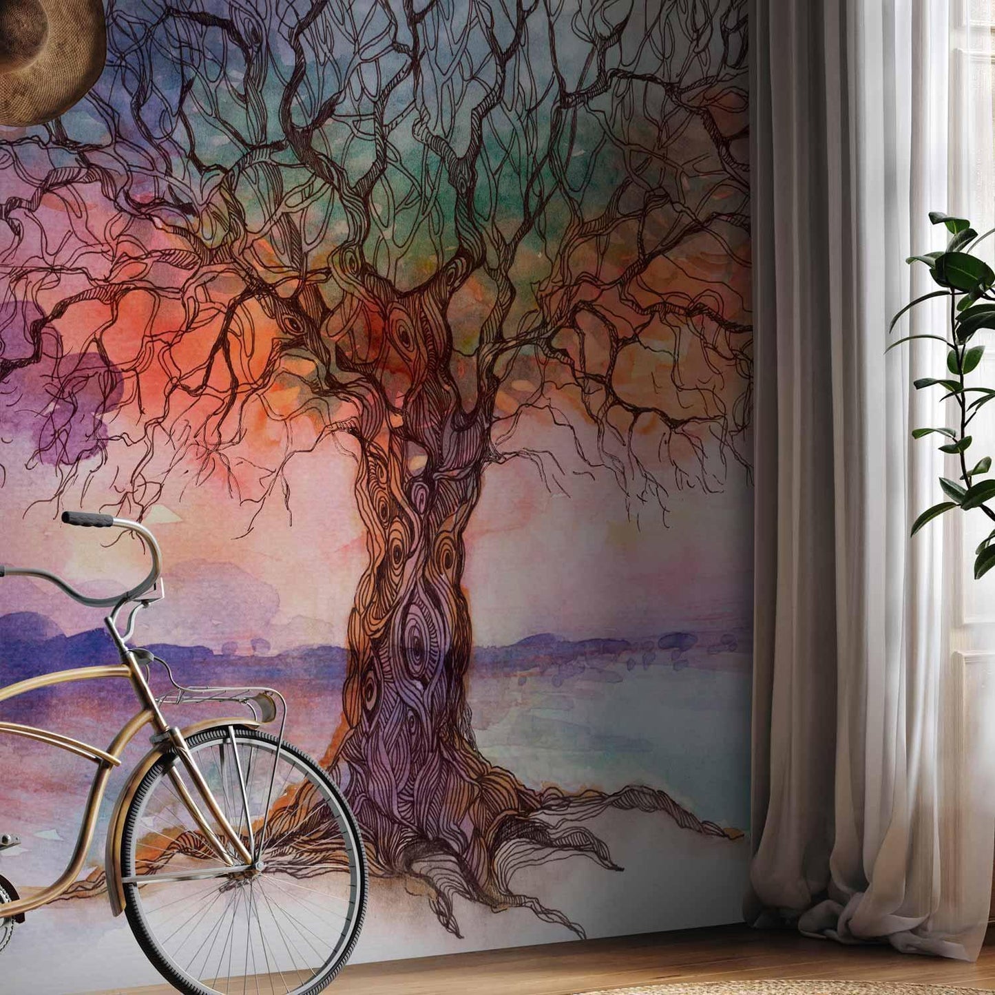 Fototapete - Colorful nature stories