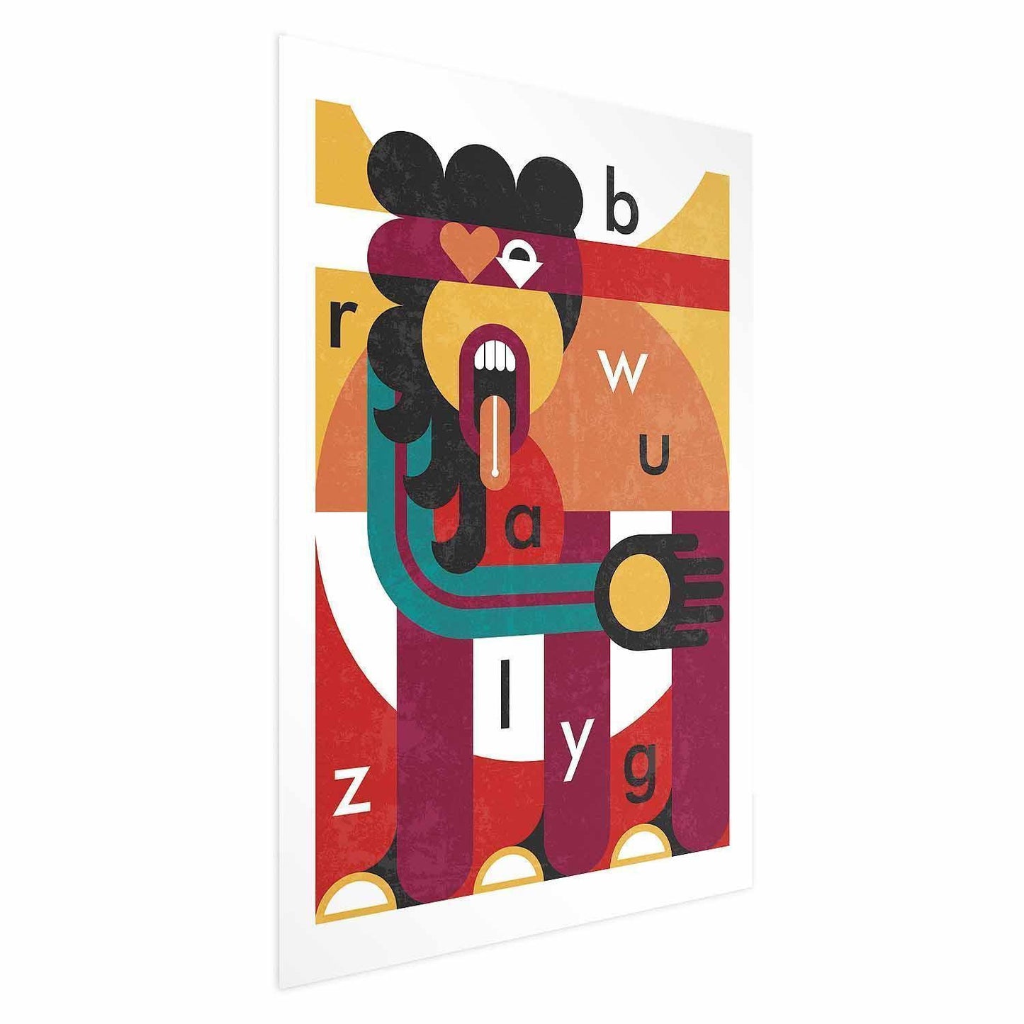 Poster Design Art – Abstrakte Wandkunst mit Stil