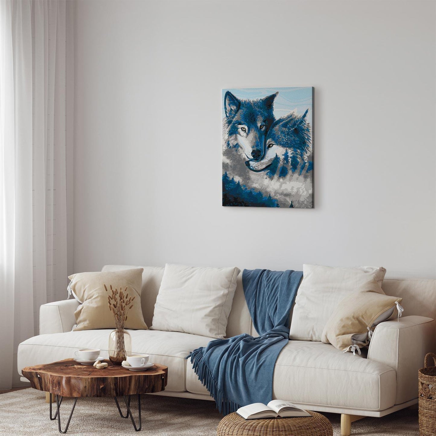 Malen nach Zahlen - Wolves in Love