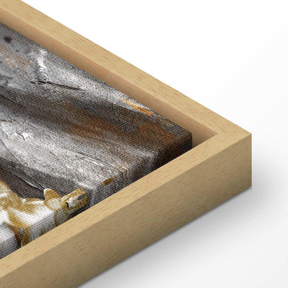 Leinwandbild - Golden Garden (1 Part) Narrow