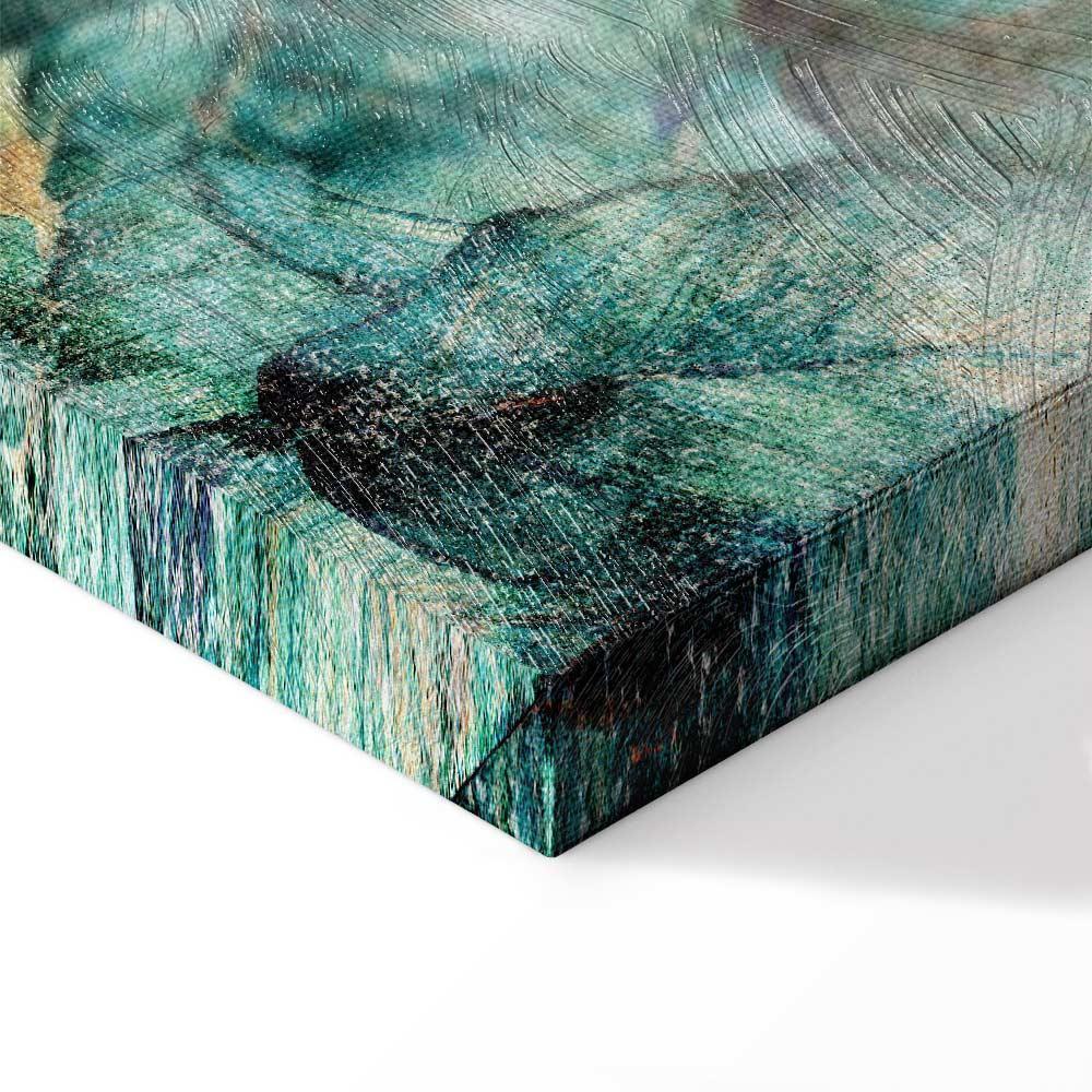 Leinwandbild - Green Thoughts (1 Part) Wide