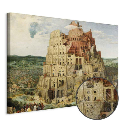 Leinwandbild - Pieter Bruegel the Elder – The Tower of Babel