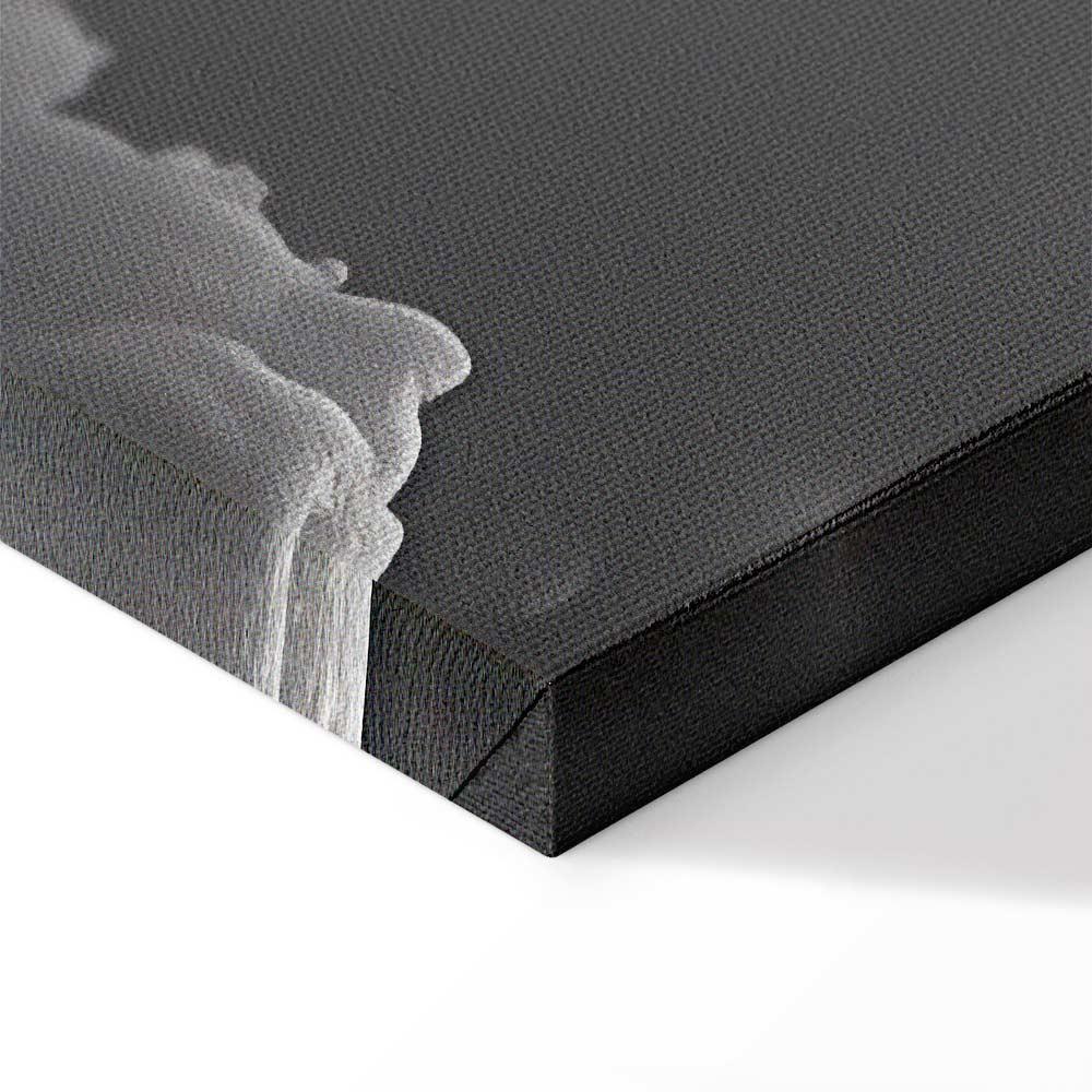 Leinwandbild - Clouds Like from Dreams: Let the Sun Illuminate Your Day – A Visual Feast