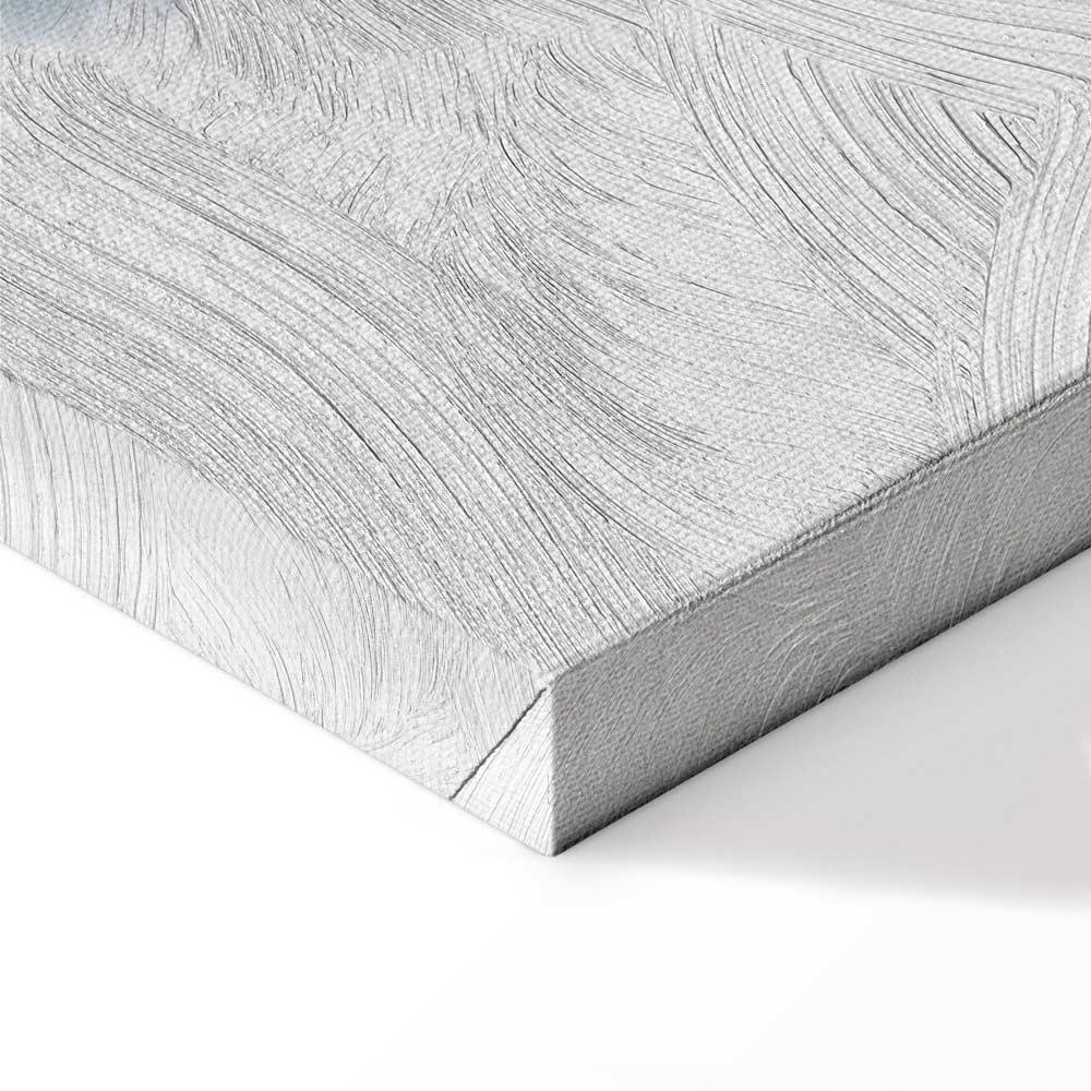 Leinwandbild - Blue Memory (1 Part) Vertical