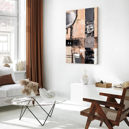 Leinwandbild - Enchanted Visions (1-part) - Artistic Background in Abstract Form