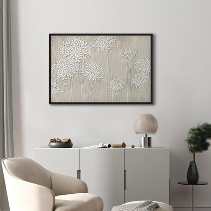 Leinwandbild - Flowers in the Wind