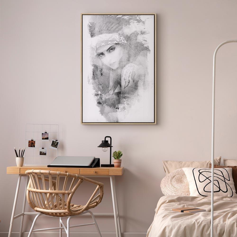 Leinwandbild - Ethnic Look (1 Part) Vertical