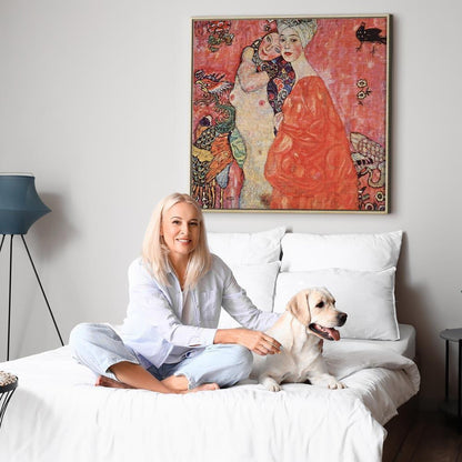 Leinwandbild - Gustav Klimt – The Women Friends