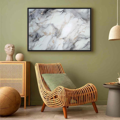 Leinwandbild - Elegant marble – stone structures in neutral colours