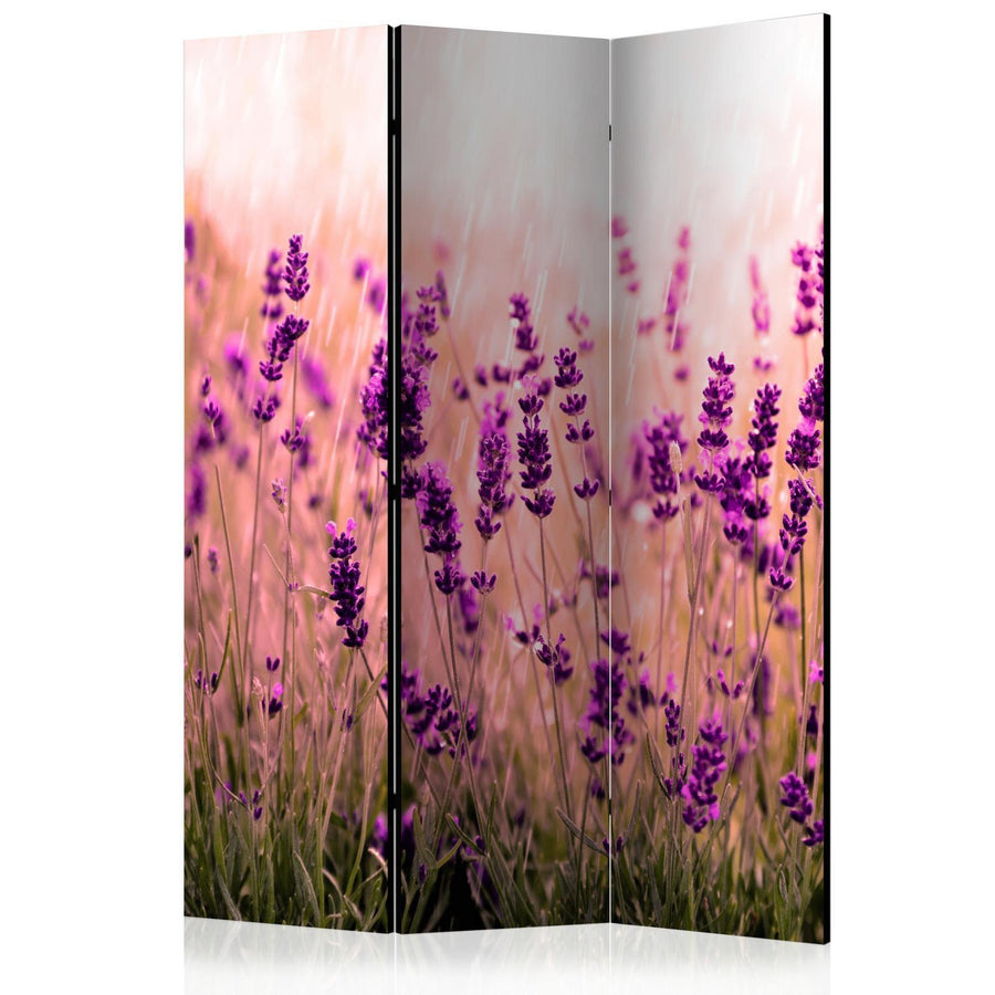 Paravent - Lavender in the Rain Artgeist