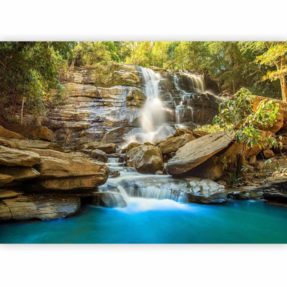 Fototapete - Waterfall in Chiang Mai, Thailand Artgeist