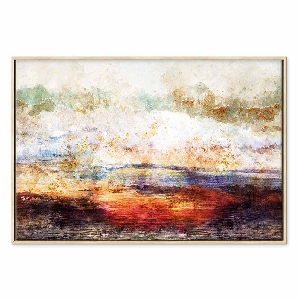 Leinwandbild - Gold Rush (1 Part) Wide