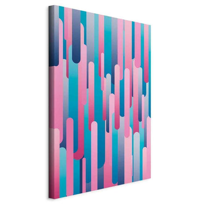 Leinwandbild - Colourful Pistons (1 Part) Vertical