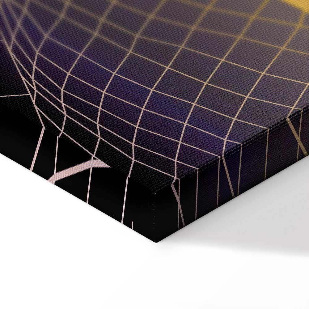 Leinwandbild - Futuristic landscape 3 (1 Part) Wide