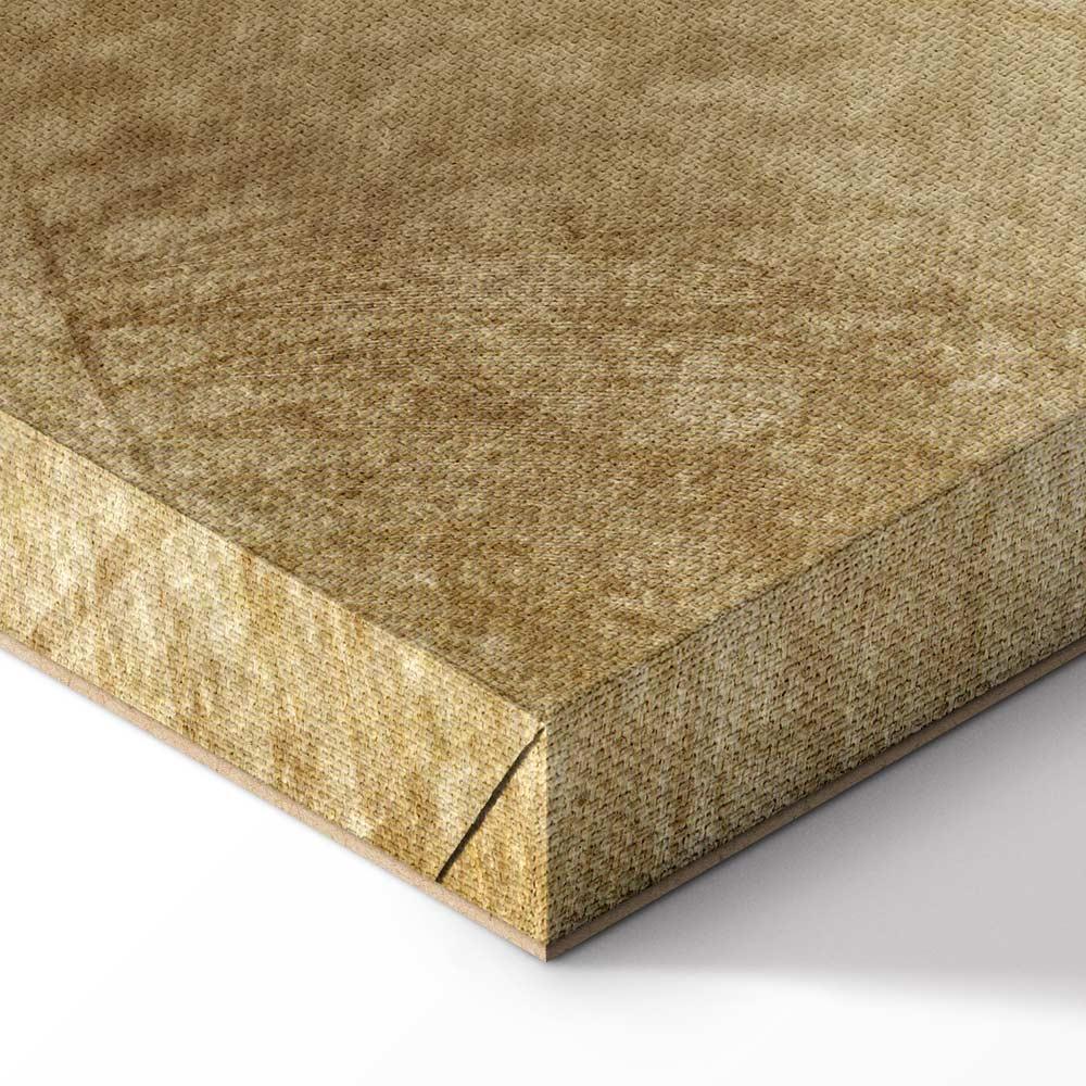 Leinwandbild - Vintage Leaves (1 Part) Wide