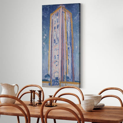 Leinwandbild - Piet Mondrian – Lighthouse near Westkapelle