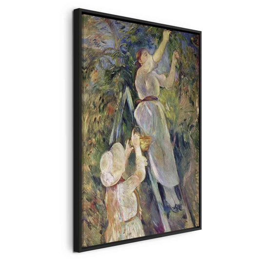 Leinwandbild - The Cherry Picker (Berthe Morisot) Artgeist