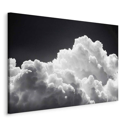 Leinwandbild - Discover the Endless Play of Sunlight – Clouds and Shadows in the Sky Artgeist