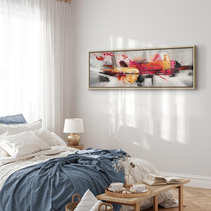 Leinwandbild - Colourful Installation (1 Part) Narrow