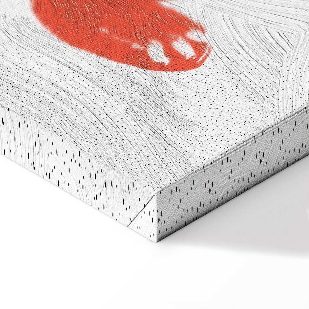 Leinwandbild - Nice Mr Raccoon (1 Part) Vertical