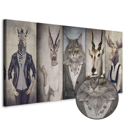 Leinwandbild - Animal Masks I