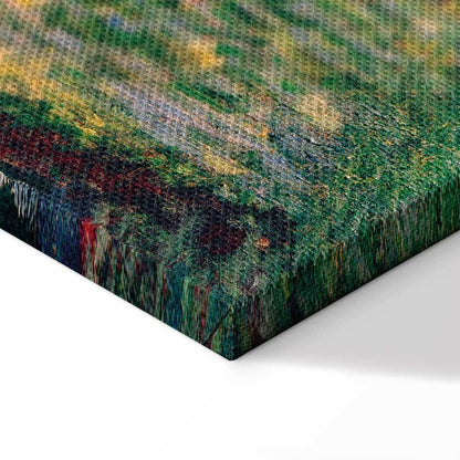 Leinwandbild - Claude Monet – Bridge over a Pond of Water Lilies