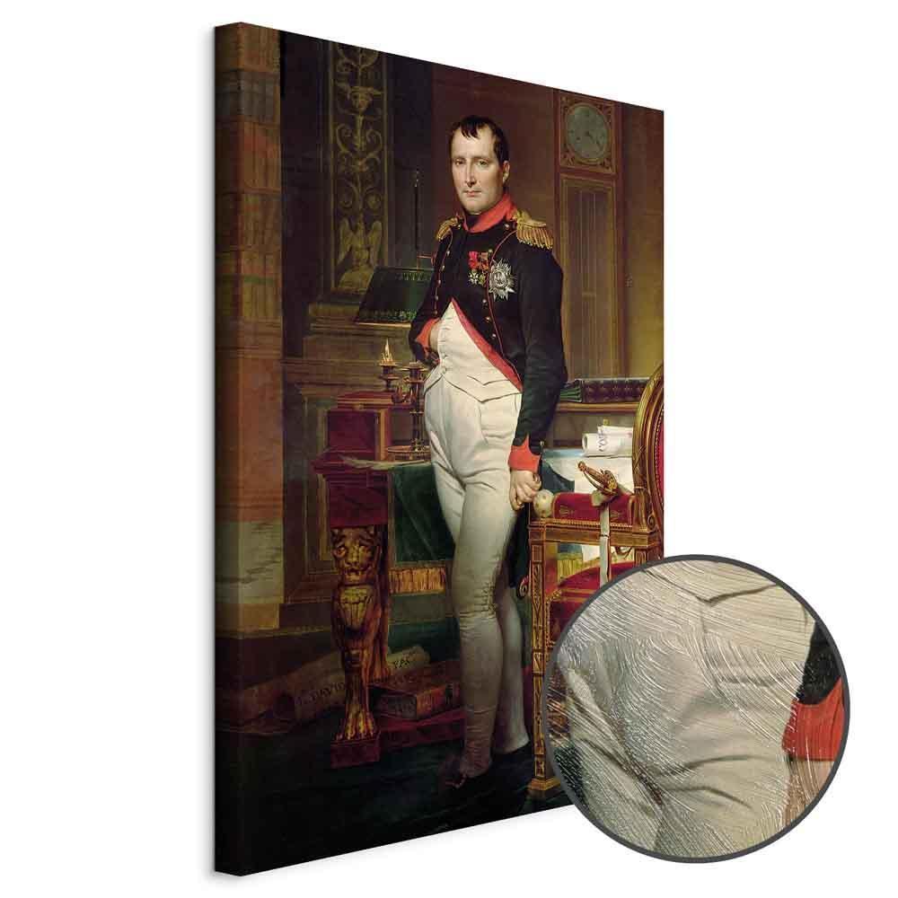 Leinwandbild - Jacques-Louis David – Napoleon Bonaparte