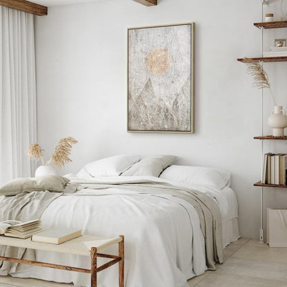 Leinwandbild - May Snow (1 Part) Vertical