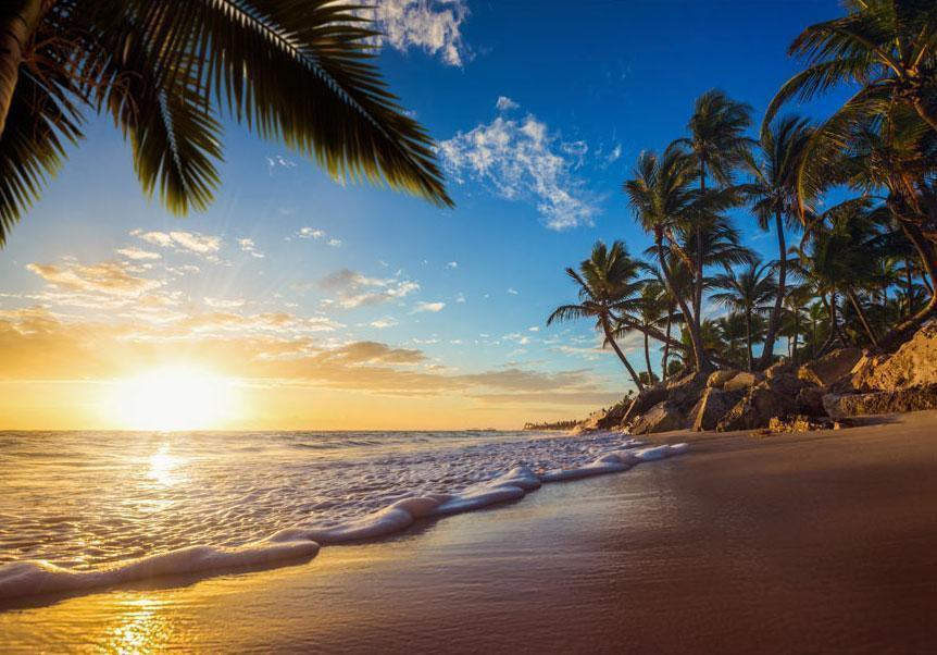 Fototapete - Tropical Beach Artgeist