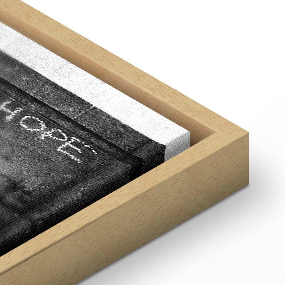 Leinwandbild - There is Always Hope (1 Part) Narrow Red