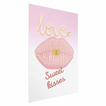 Poster - Sweet Kisses Artgeist