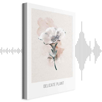 Leinwandbild - Delicate Plant (1 Part) Vertical
