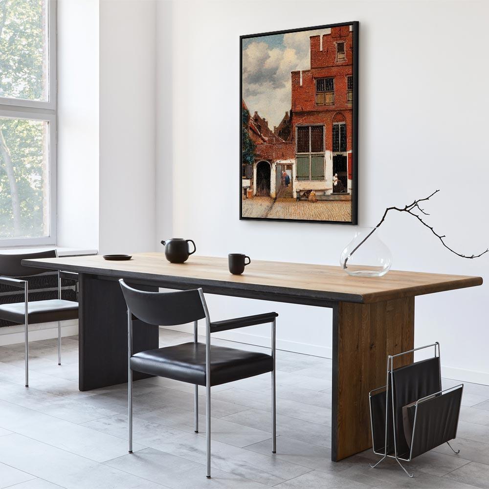 Leinwandbild - Jan Vermeer – The Little Street