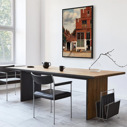 Leinwandbild - Jan Vermeer – The Little Street