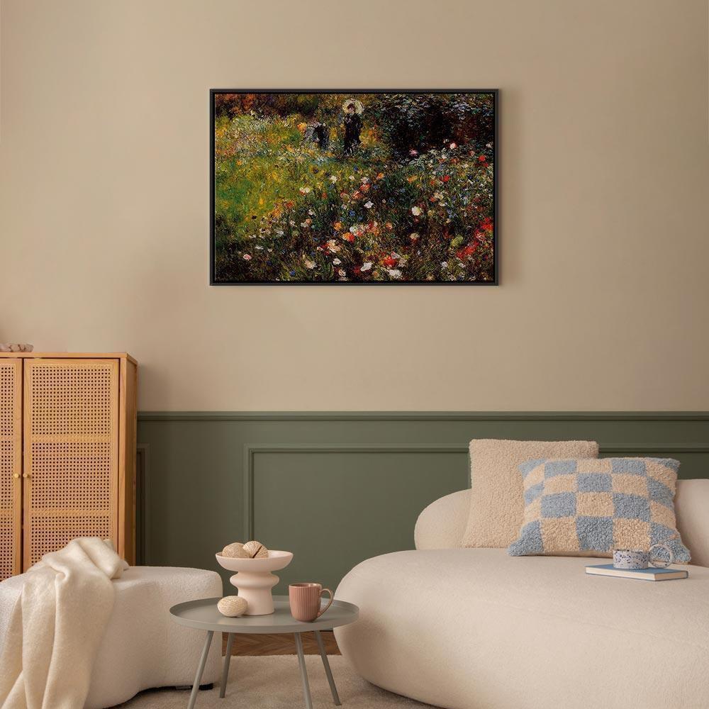 Leinwandbild - Pierre-Auguste Renoir – Summer Landscape