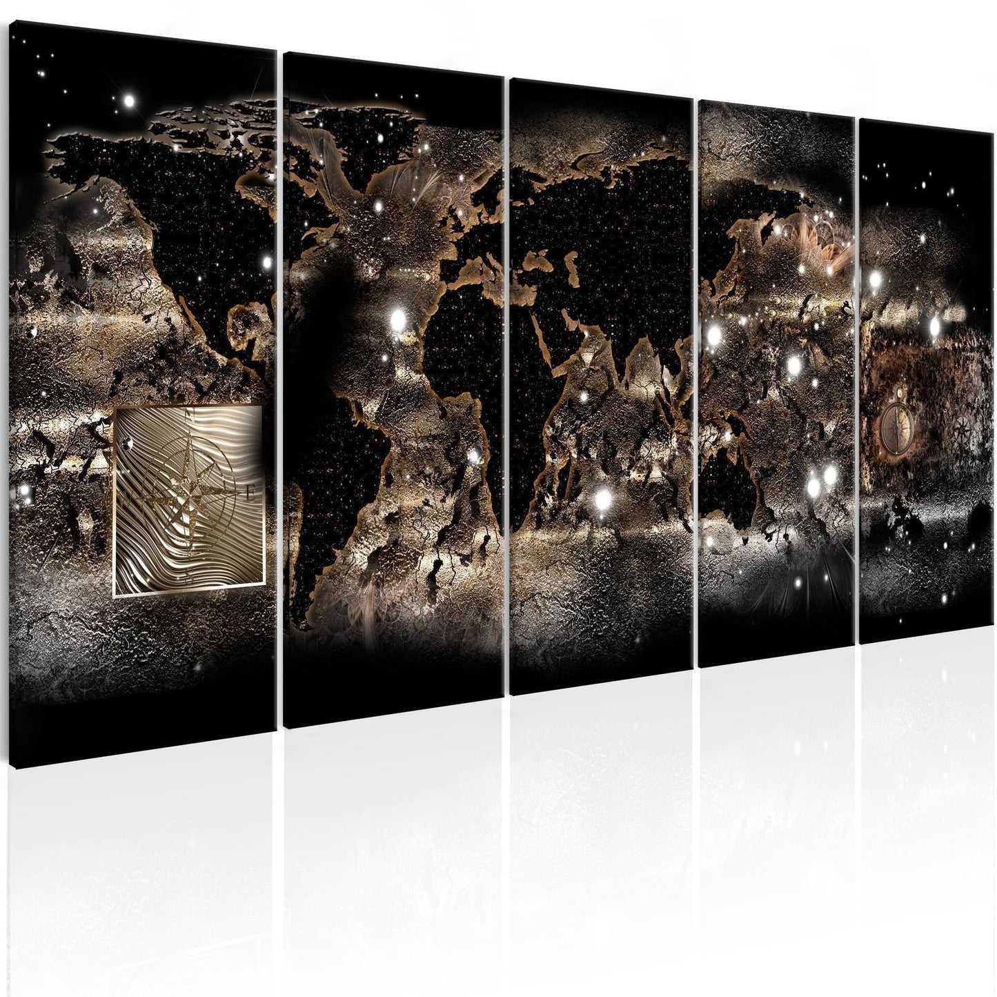 Leinwandbild - Earth Glow Artgeist