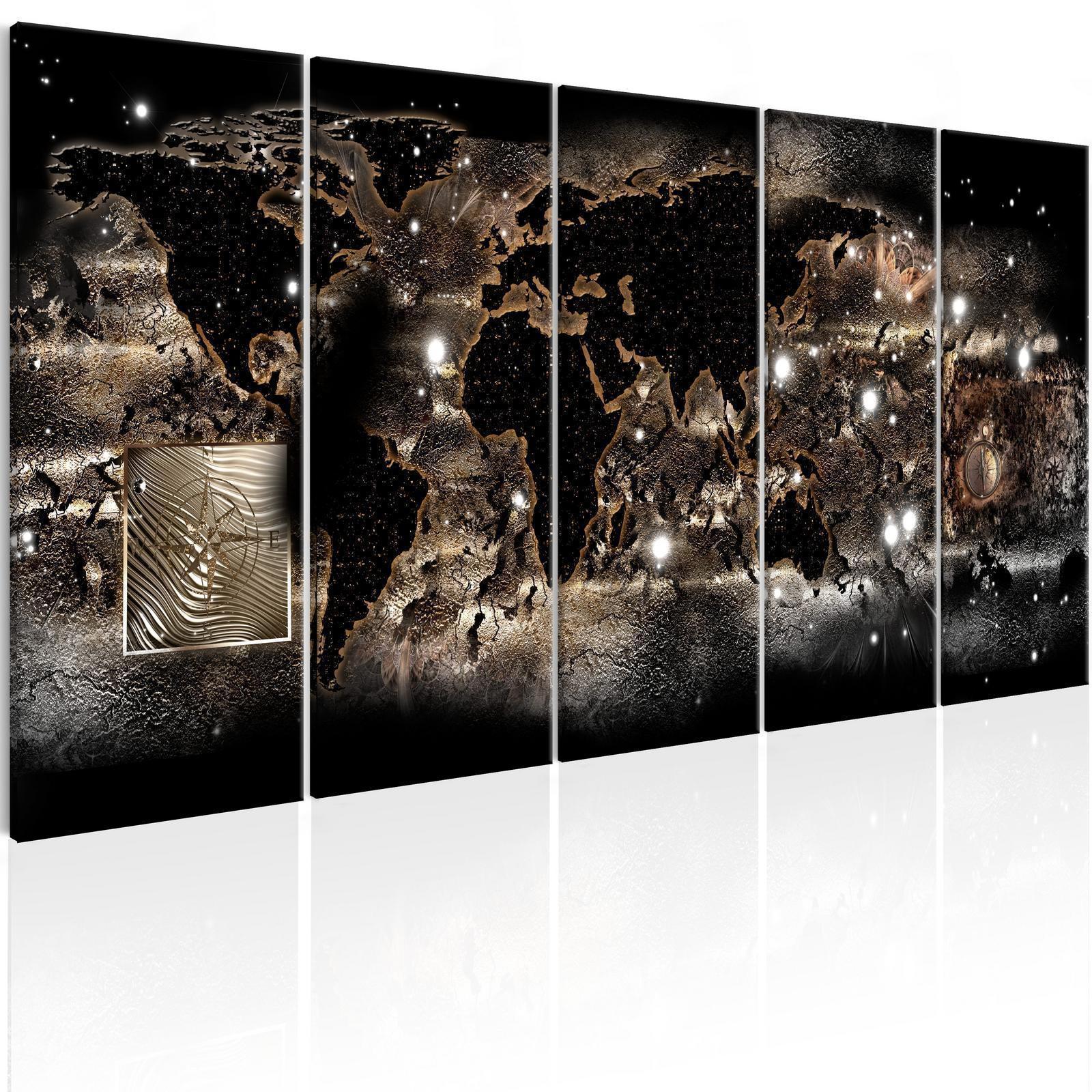 Leinwandbild - Earth Glow Artgeist