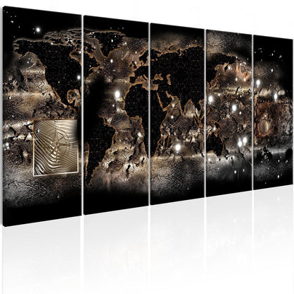 Leinwandbild - Earth Glow Artgeist